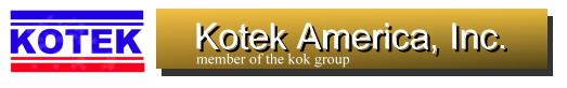 Kotek America, Inc. -- Main Page